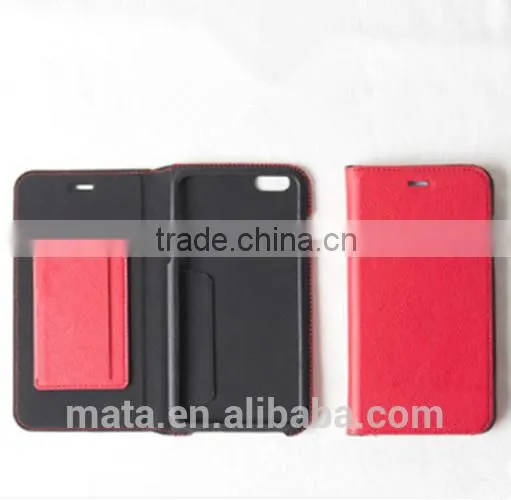 Retro Style Flip PU Leather Case With Card Slot Leather Case For Iphone 6 photo-5