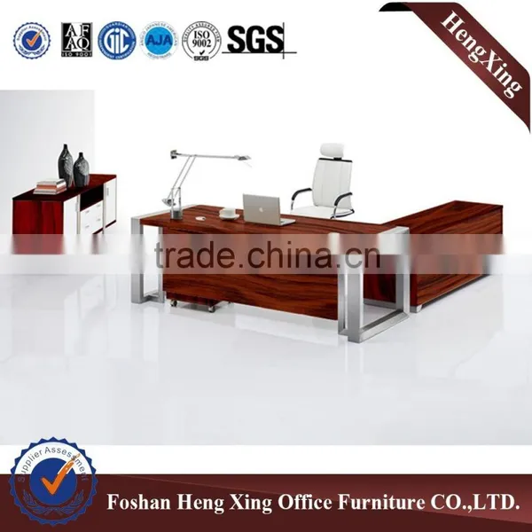 Hot Sale Metal Legs Office Table & New Design Melamine Material Office Desk HX-NT3122 photo-6