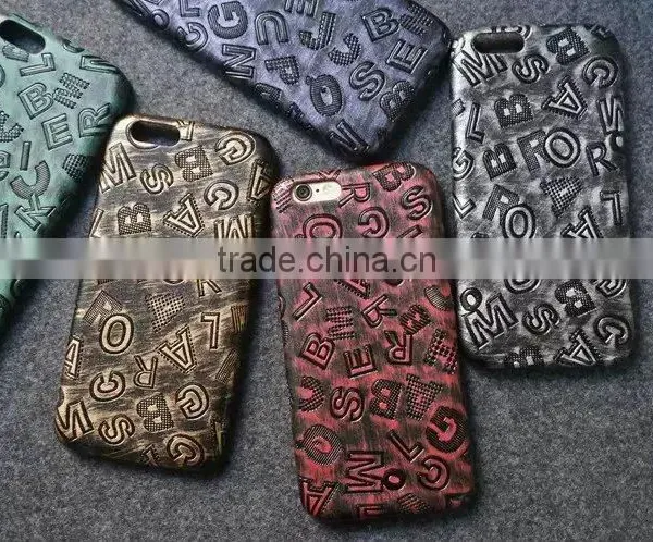 Ultra Thin Letter Pattern Phone Case For IPhone 6s/6s Plus photo-3