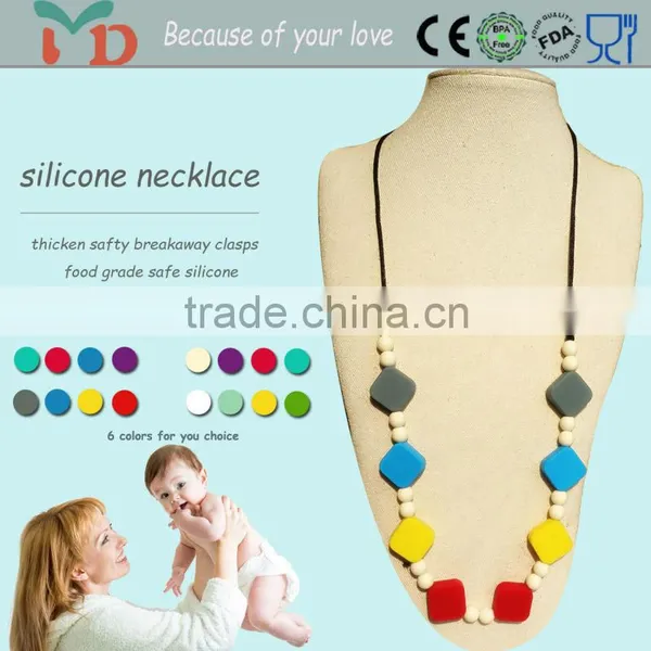 Wholesale Price Baby Teether Soft Silicone to Make Chew Fashionable Jewelry photo-5