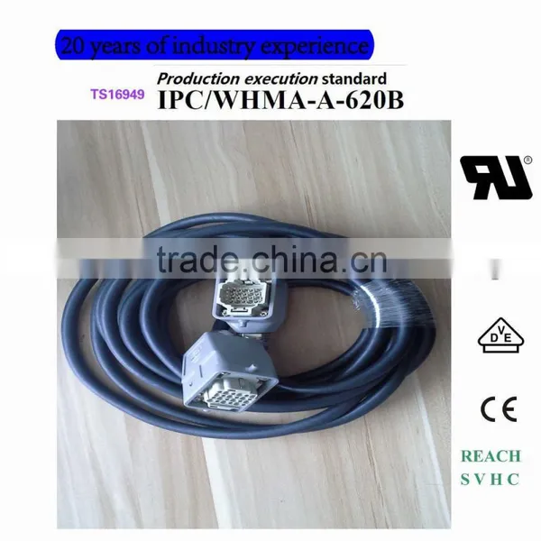 HEE-040-FC+MC Heavy Duty Connectors(Crimping+assembly) Industrial Wire Harness