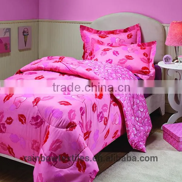 3pcs Plain Dyed Super King Bedding Comforter Sets photo-5