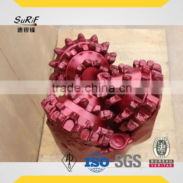 12-1/4inch Steel Tooth Tricone Bit IADC 217,6 5/8"API Reg Connection photo-4