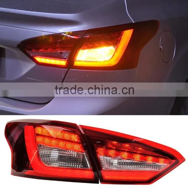 12V LED Rear Lights Modification Car Rear Lamp For Ford Focus 3 Sedan 2012 2013 2014 Tail Lights