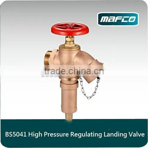 BS5041Screwed Inlet Fire Hydrant Landing Valve Pressure Regulating Landing Valves for Wet Riser Fire Fighting