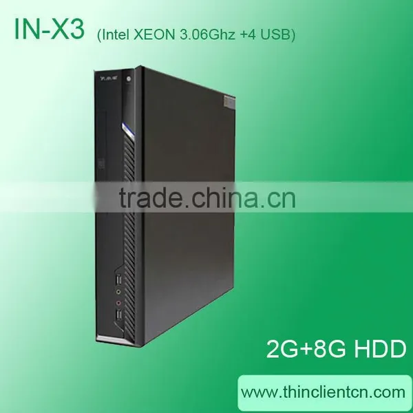IN-X3 With Intel XEON 3.06Ghz Htpc Mini Server With Linux