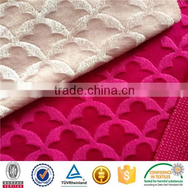 Turkey Velboa With Anti-slip Dots On Back Side photo-3
