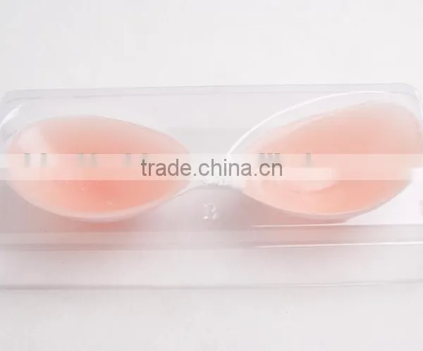 Ideal Fashions Adhesive and Strapless Nude and Thin Silicone Bra Silicon Underwear Sexy Adhesive Lace Bra Black photo-6