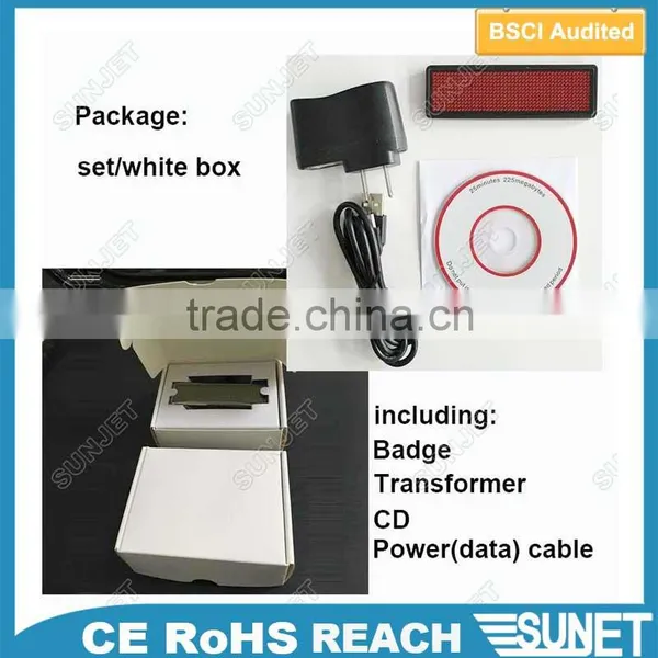 Hot Wholesale Led Scrolling Mini Display Blanks for Lapel Pins photo-6