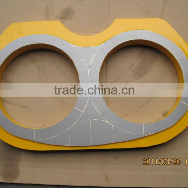Niigata Concrete Pump Parts Wear Plate and Cutting Ring