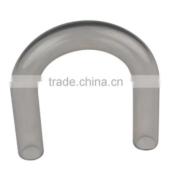 Transparent Hard PVC Plastic U Shape Water Pipe for Equipment photo-3