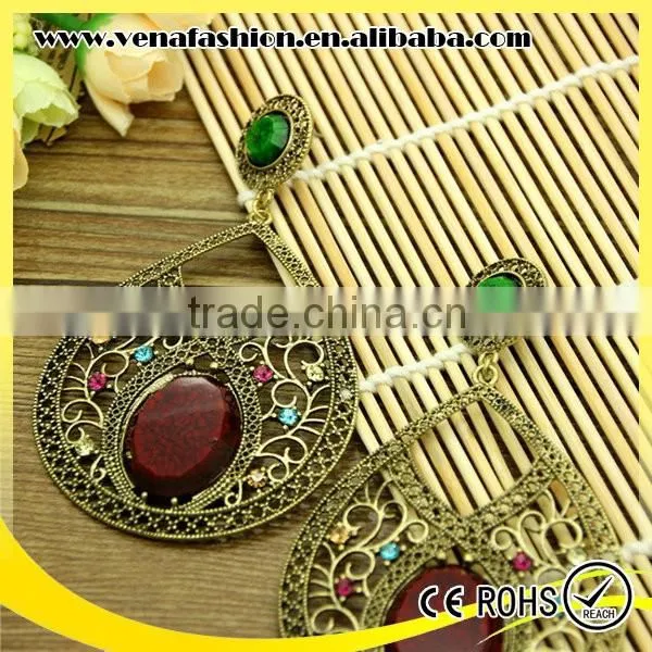 Bohemia Vintage Big Size Sample Order Alloy Earring photo-2