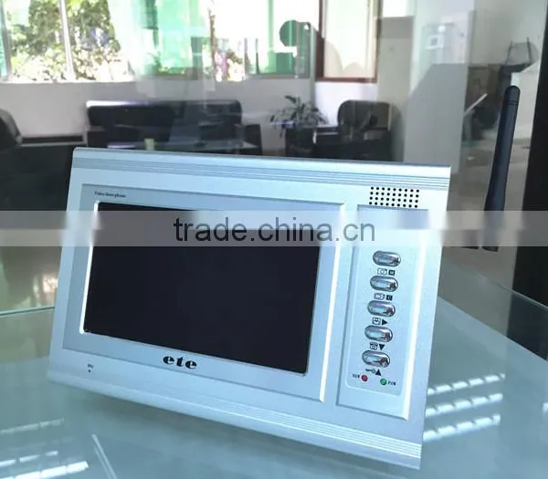 Hot Selling 7 Inch Color Video Door Phone, Wireless Door Phone Video Intercom Unlock photo-4