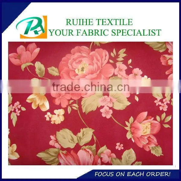 Printed Micro Fiber Bed Sheet Fabric photo-4