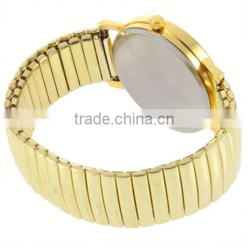 Gold Watch Parts Metal Mustache Watch