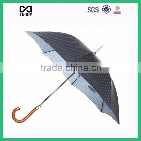 Straight Umbrella and Walking Stick Umbrella and Common Cheap Umbrella for Promotion
