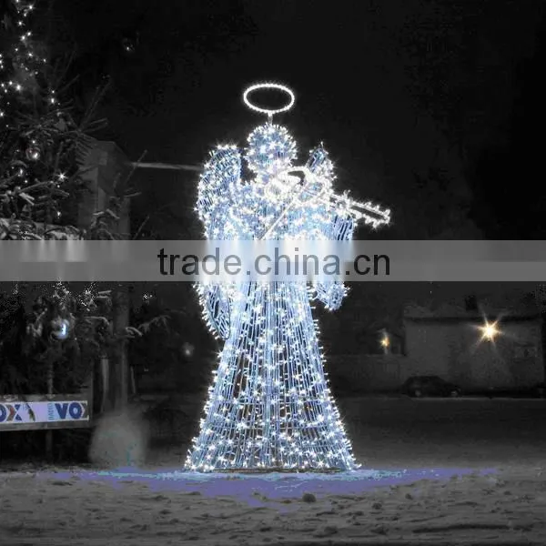 Angel Motif Outdoor Led Christmas Lights / Outdoor Lighted Christmas Angel photo-3