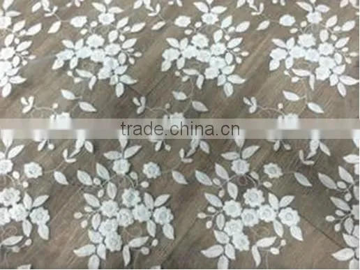Embroidery Fabric or Gold Sequin or Silver Sequin Fabric photo-2