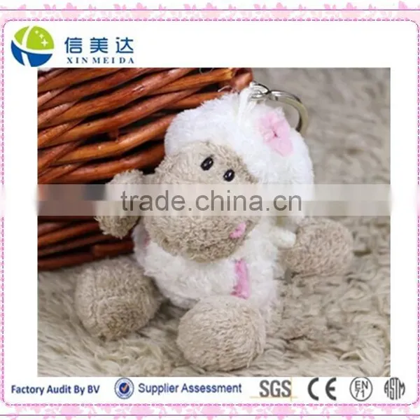 Plush Exquisite Lamb Car Keychain Phone Charm Accessory Toy