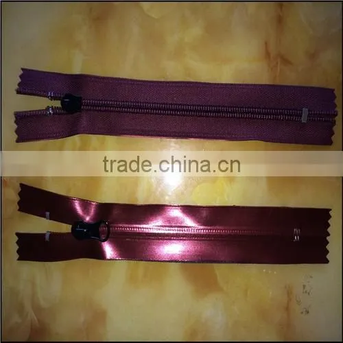 Wholesale Zippers in Rose Wine Color for Fashion Dress With OEKO-TEX CARTIFIED photo-6