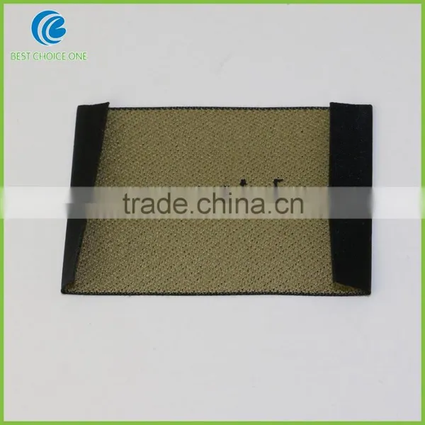 Black Background Custom Designer Broadloom Woven Labels For Clothing photo-5