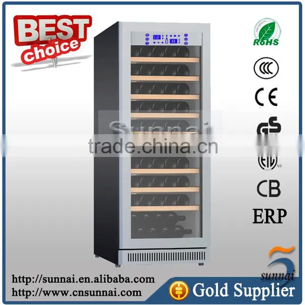 Single Zone Under Counter Commercial Compressor Wine Cabinet