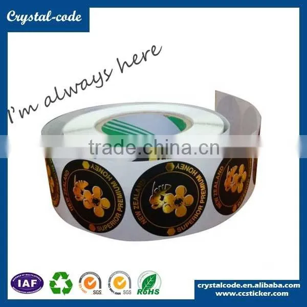 Custom Vinyl Label Stickers,adhesvie Waterproof Sticker Label With Logo Printed photo-4