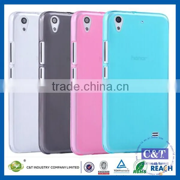 C&T Wholesale High Quality Colorful Newest Rubber TPU Phone Cover Case For Huawei Y336 photo-2