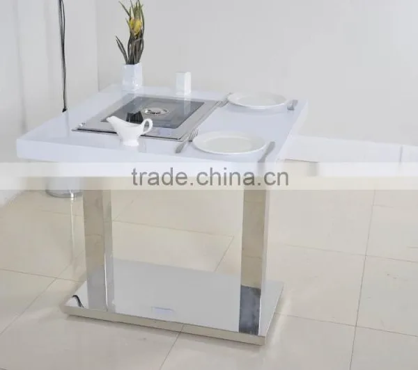 DT-3009 Korean BBQ Grill Restaurant Dining Table Quality Choice photo-2