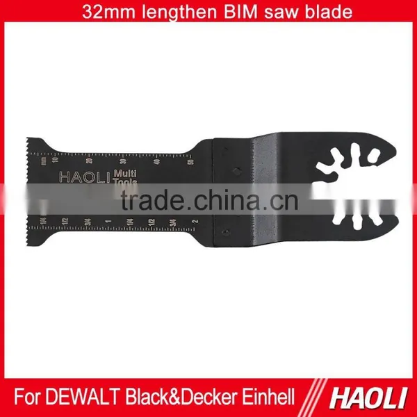 32mm(1-1/4'') Lengthen Bi-metal Oscillating Tool Saw Blade for Cutting Soft Metal ,nails ,using in Milti Tool Such as Dremel
