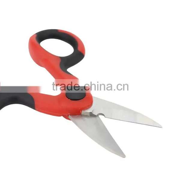 5 1/2 Inch Cable Cutting Stainless Steel Electrician Scissors photo-3