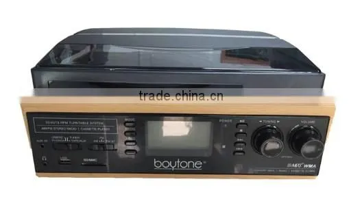 Rain Lane Antique Home Multiple Phonograph Hot Sale Modern Technic Gramophone New Full Auto Turntable Record photo-3
