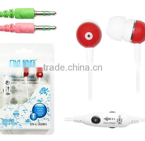 Colorful In-ear Fashional Earphone for Computer Passed CE,RoHS photo-4