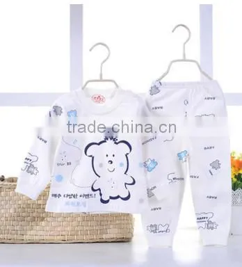 Cotton Baby Clothing Infant and Toddler 2pcs Set Top and Pants photo-4