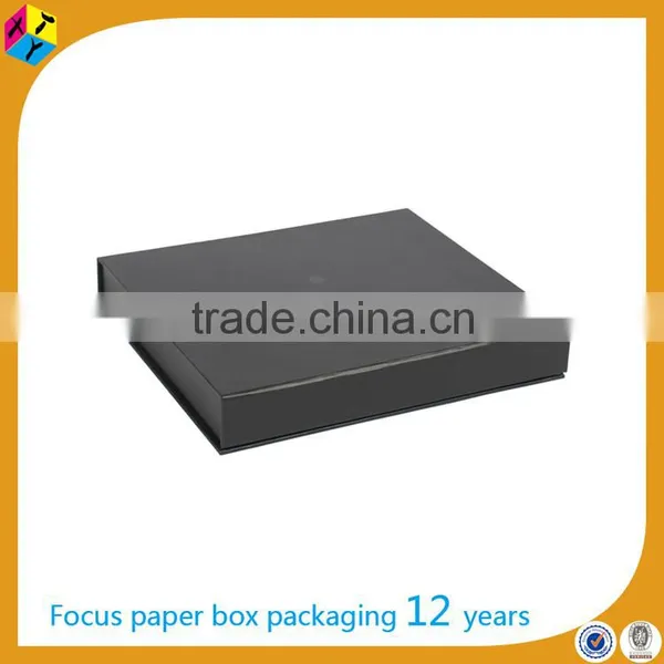Wholesale Black Cardboard Luxury Packaging Boxes photo-3