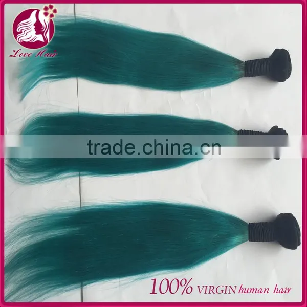 Hot Selling Virgin Human Colored Two Tone Hair Weave for Black Women photo-4