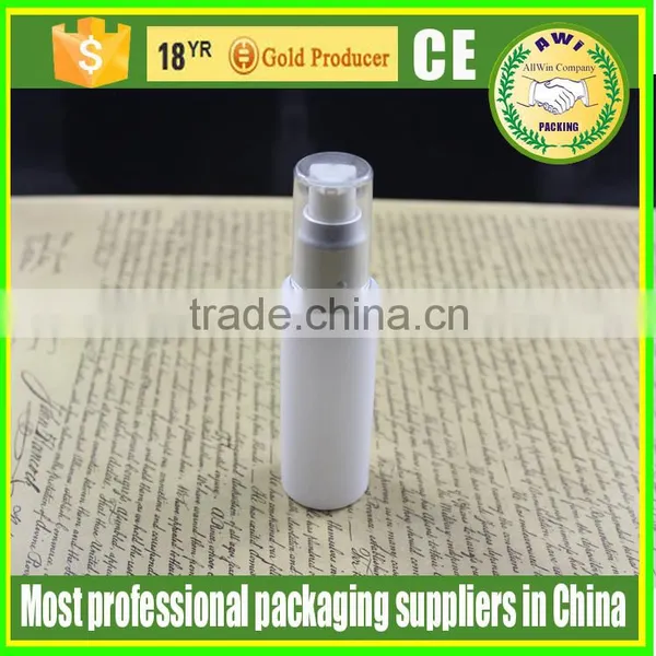 Cosmetic Packaging Lotion Bottle With Lotion Pump Dispenser Silver photo-3