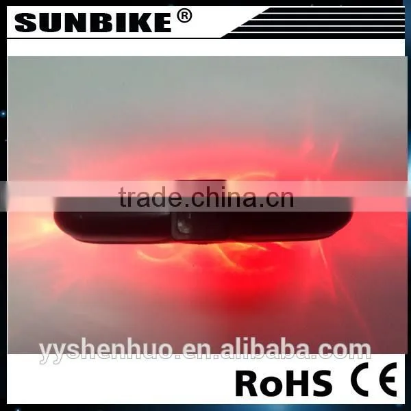 High Quality Factory Direct Sale Cheap 5 Red LED Bicycle Tail Light photo-6