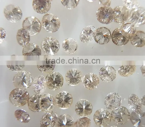 Natural Loose Brilliant Cut Diamond I Color I Clarity 1-1.2mm Nontreated photo-3