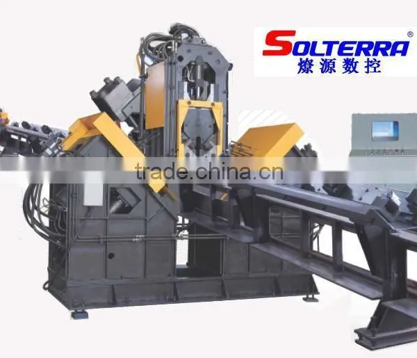 2012 HOT SALE Cnc Transmission Tower Machine CNC Angle Marking&Drilling Production Line(APL-2532) CNC Angle Line