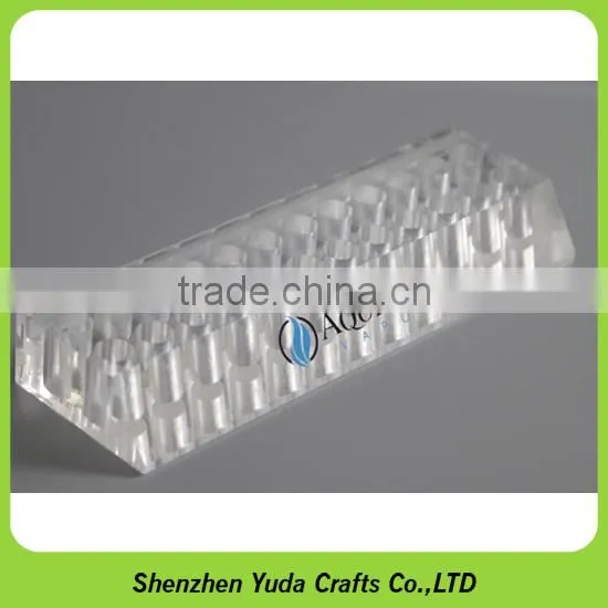 Elegant Bright Light Luminous High Clear Acrylic Plexiglass Perspex Cube Block photo-4