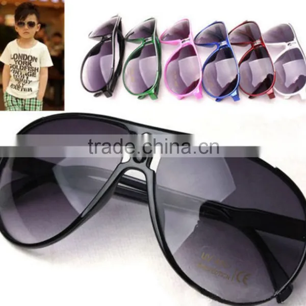 Unisex Classic Kids Boys Girls Aviator Sunglasses Shades Baby Goggles Sunglasses photo-5
