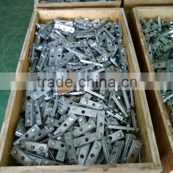 Suspension Clamp With 2 Bolts / Electric Galvanized Steel Cable Clamp photo-5