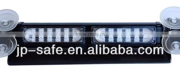 12 LED Emergency Vehicle Dash Warning Strobe Flash Light With Suction Cups LTDG81W-B photo-3