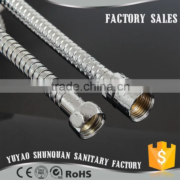 Factory Sale OEM Bathroom Chrome Double 1.5m Shower Head Flexible Hose