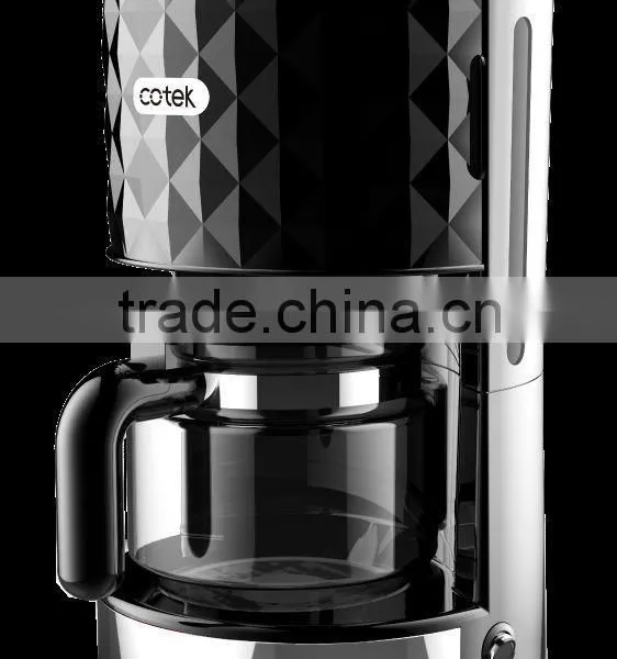 Diamond design High quality 12 cup high temperature drip coffee maker