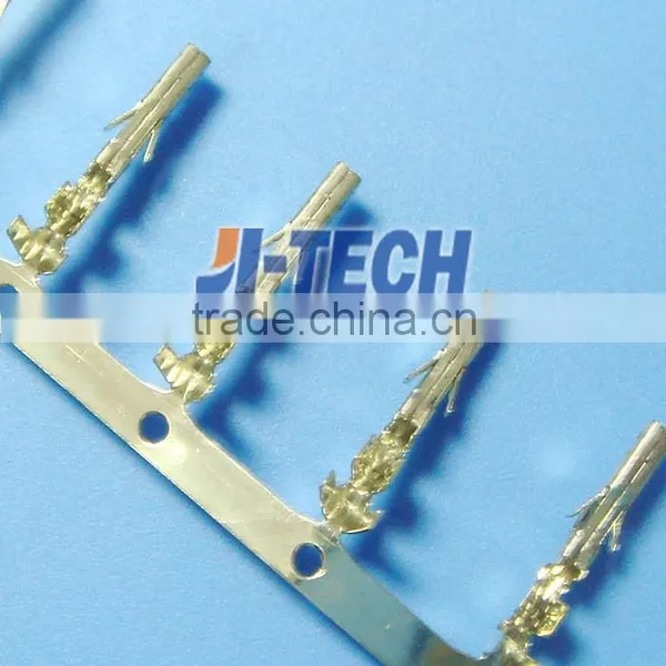 Tin (Sn) Over Copper (Cu) Plated Brass Molex 5556 Series Connector 39-00-0038 Female Crimp Terminal 18-24 AWG photo-5