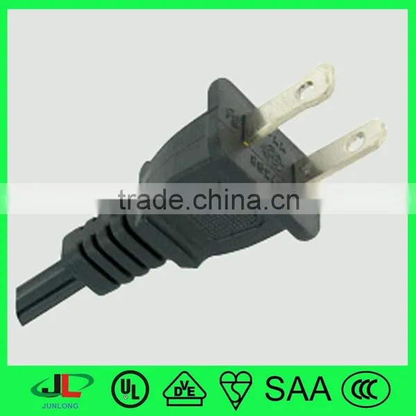 UL Extension Cord With American 2 Pin Polarized Plug NEMA 1-15P Power Plug photo-6