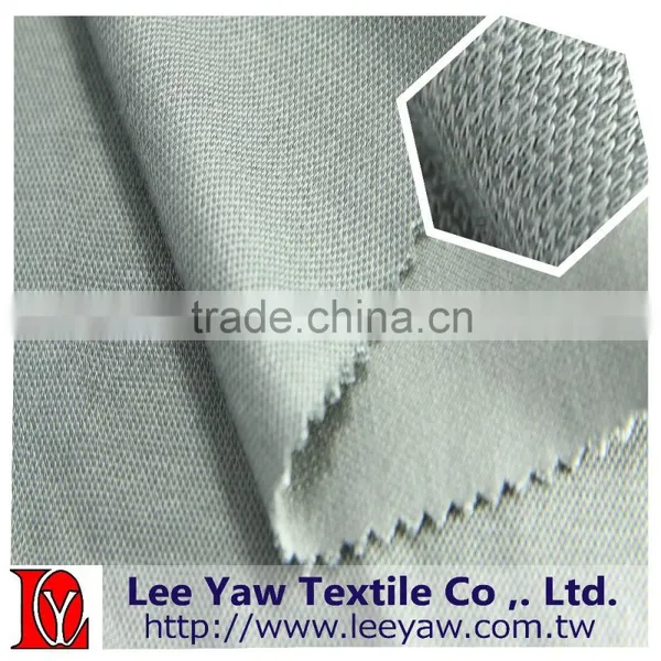 Microfiber Modal Polyester Side by Side 4 Way Stretch Pique Fabric With Face Burn Clean and Wicking photo-5