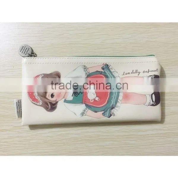 Fashion Funny Clear Cartoon Wholesale pu School Unbranded Pencil Case Pattern Customizable for Girl photo-3
